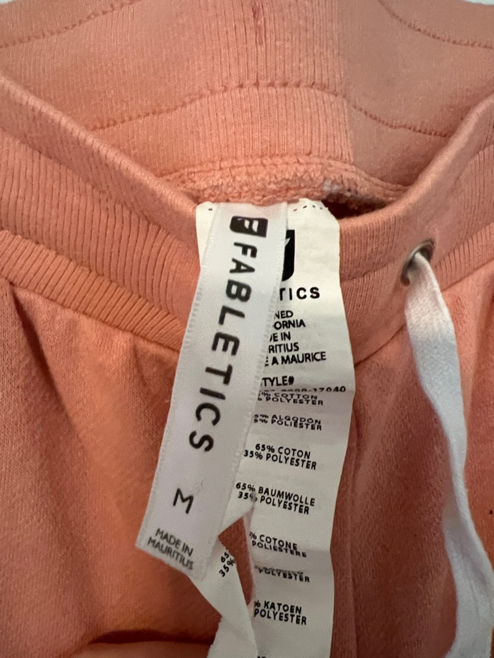 Fabletics Cozy Peach Drawstring Joggers - Picture 2 of 3